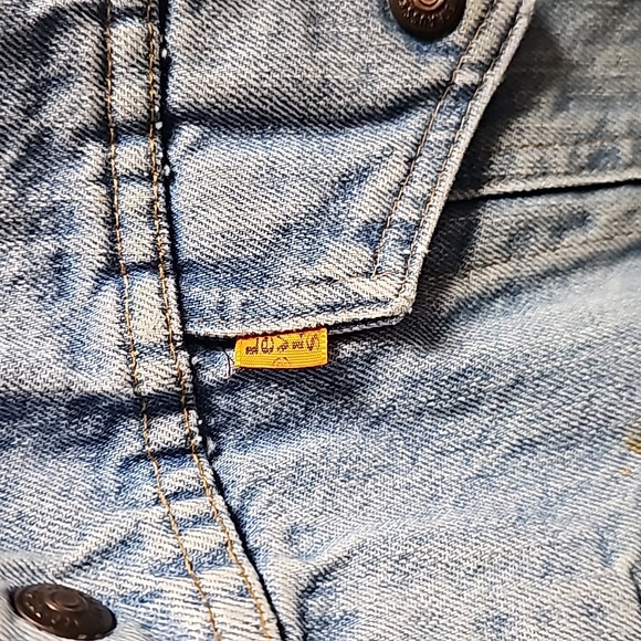 Rare Vintage Levi's Workwear Sherpa Truckers Coat - Picture 3 of 10